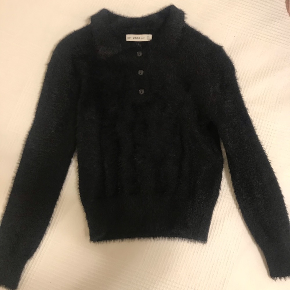 Zara Knit Black Sweater